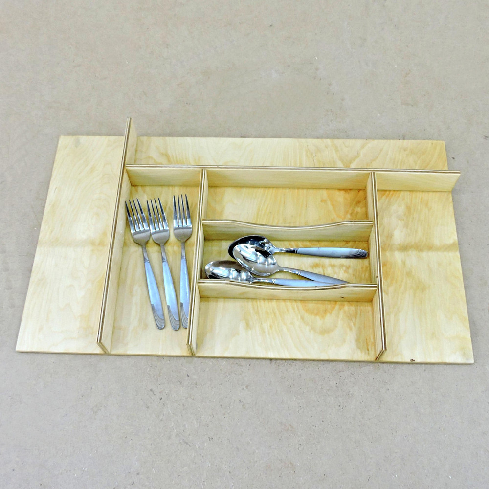 Лоток для столових приладів "Сальморехо" ваніль Миколаїв - фото 2