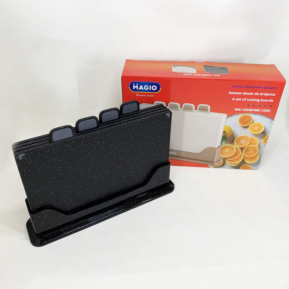 Набор разделочных досок Magio MG-1255B 5 предметов LY-85 Львов - изображение 3