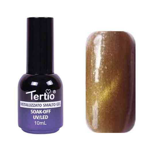 ГЕЛЬ-ЛАК No006 (ЗОЛОТИСТИЙ МАГНИТНИЙ) КОТЯЧЕ ОКО 10 МЛ TERTIO Київ