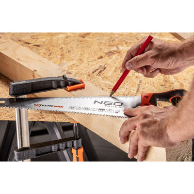 Ножівка Neo Tools по дереву, Extreme, 400 мм, 7TPI (41-131) Вінниця - фото 6