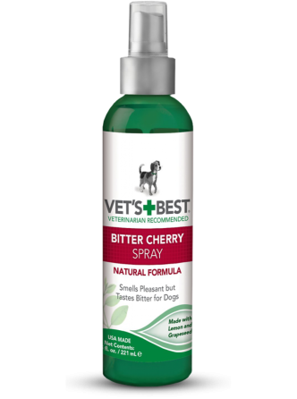 Vet`s Best Bitter Cherry Spray (Ветс Бетт Бітер Черрі) спрей для собак із гірким смаком під час розгризання ран Запоріжжя