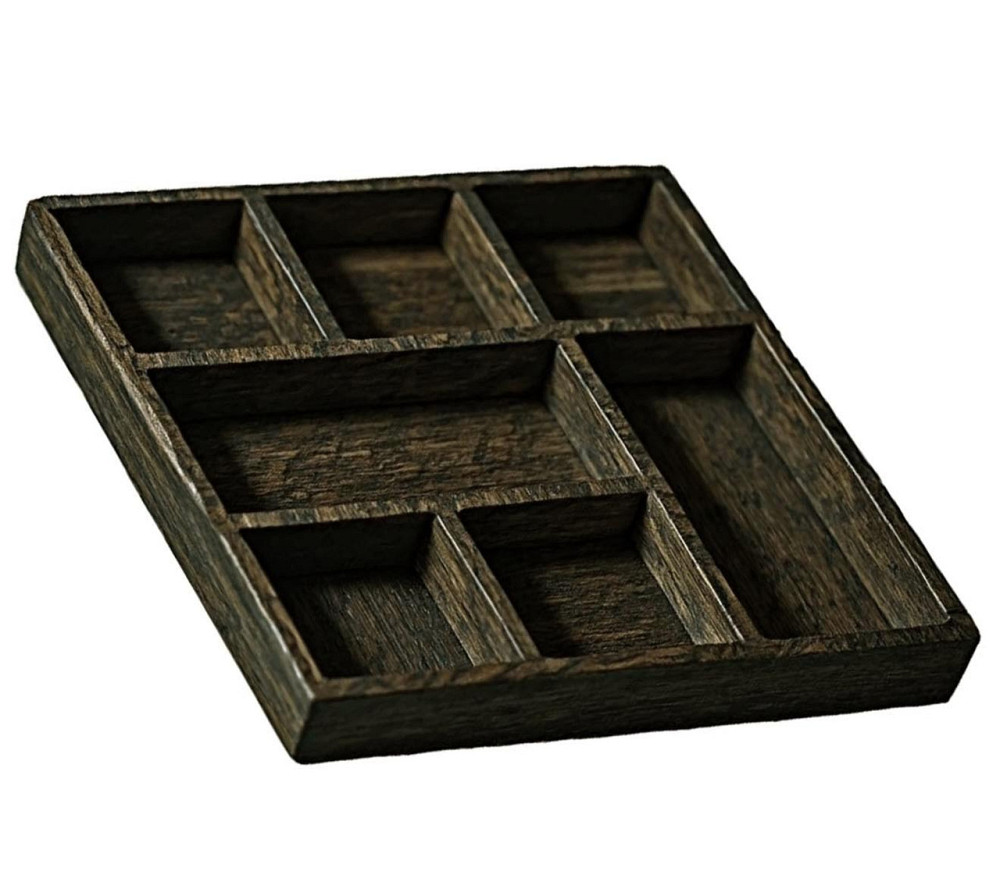 Менажниця дерев'яна "Тетлін" мокко Миколаїв - фото 1