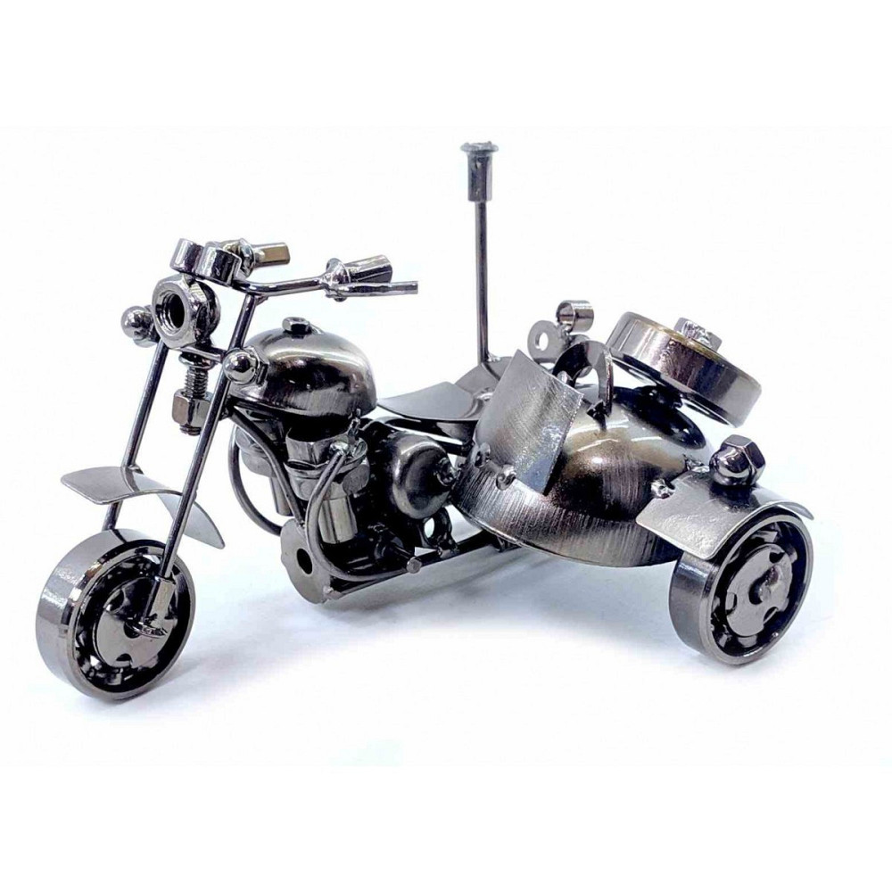 Статуетка техно-арт Байк з коляскою Київ - фото 3