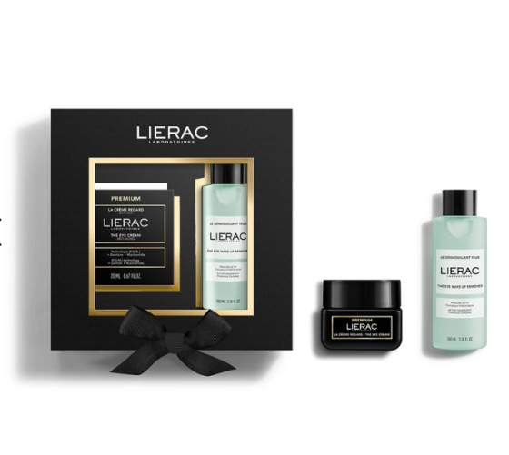 Лиерак Набор Премиум крем для контура глаз 20мл + демакияж 100мл, Lierac Premium Kit Днепр