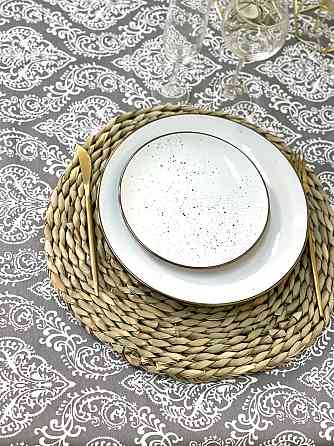 Ecotton Скатертина Ecotton DUCK 170х220 см водовідштовхувальна сіра 2016-20 Grey Киев