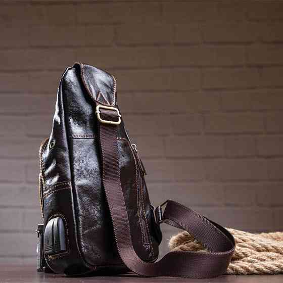 Сумка через плечо мужская Vintage 14838 Коричневая Киев