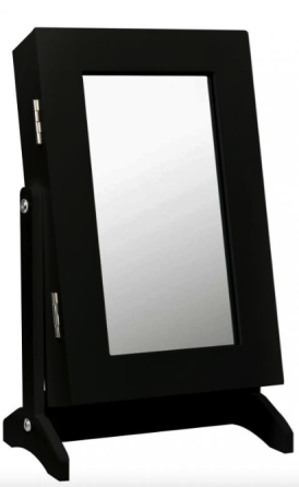 Шафка для прикрас Chomik SOFIA настільна чорний Київ