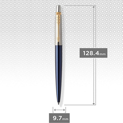 Ручка шариковая Parker JOTTER 17 Royal Blue GT BP (14 132) Винница - изображение 2