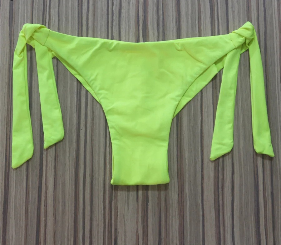 Плавки для купальника женские на завязках салатовый Киев - изображение 1