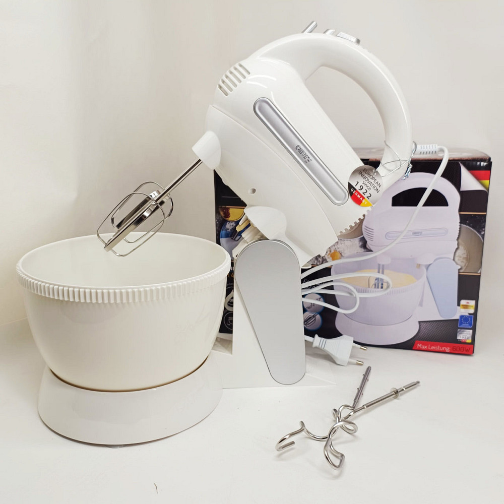 Миксер бытовой для кремов, Миксер нержавеющая сталь, Миксер для теста на пироги крем меда DP-87 Львов - изображение 5