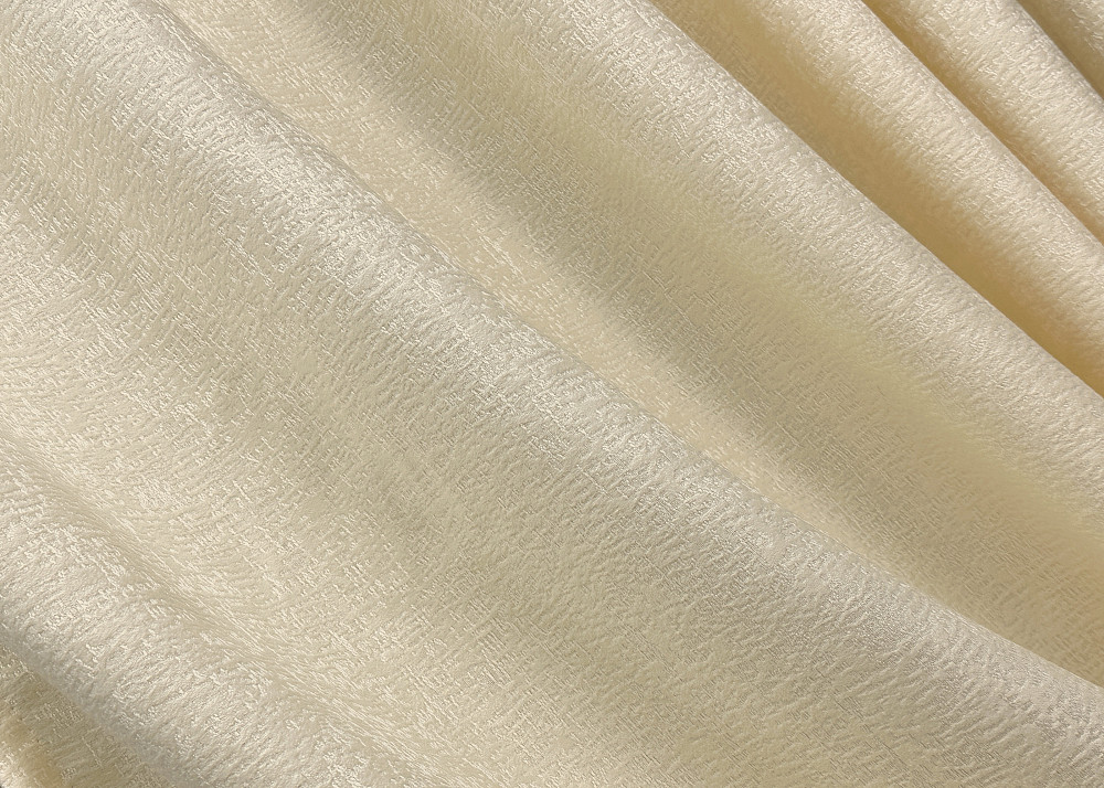 Комплект готовых штор VR-Textil Софт № 1741ш Кремовый 150х280 см 2шт (33-0808) Киев - изображение 6