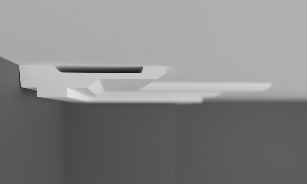 Карниз полиуретановый гладкий Gaudi Décor C 962 Днепр - изображение 2