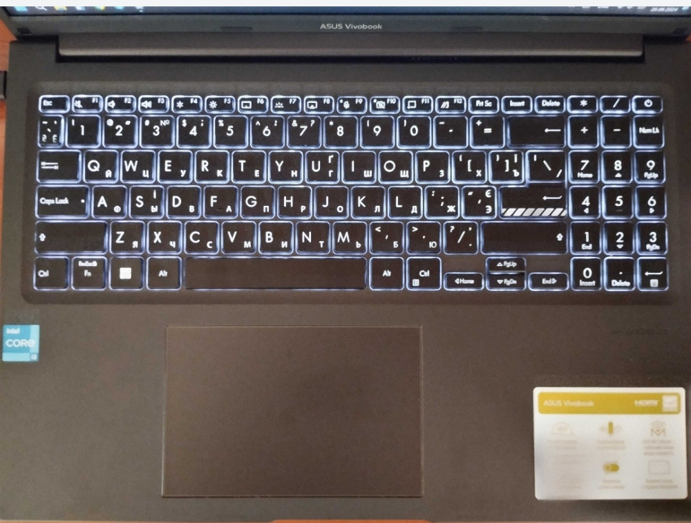 Ноутбук Asus Vivobook 16X Intel Core i3-1215U/Ram 16/SSD 512/ новий. Київ - фото 2