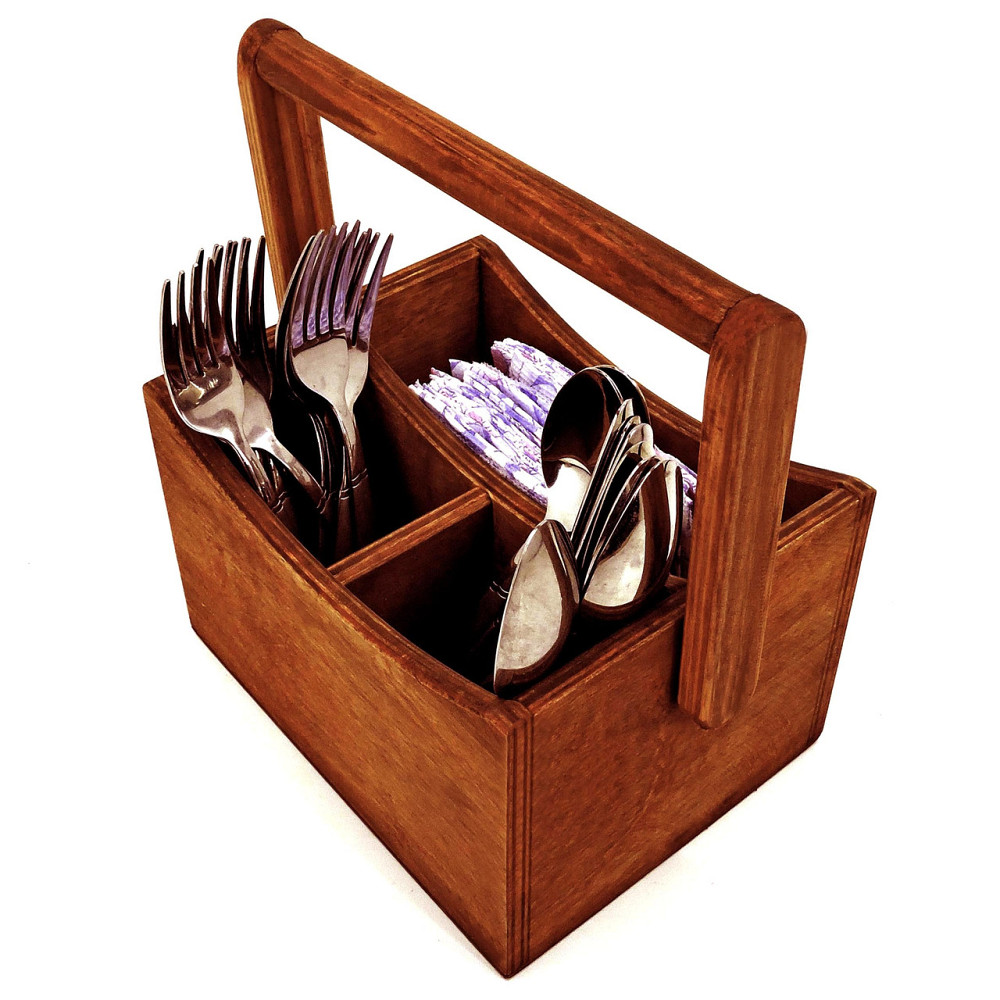 Підставка для столових приладів "Торно" шафран Миколаїв - фото 1