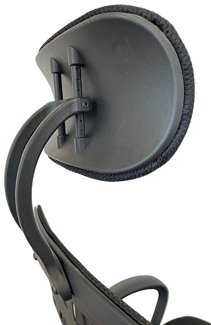 Офисное кресло руководителя Tehforward Miami хром Tilt Черный Киев - изображение 7