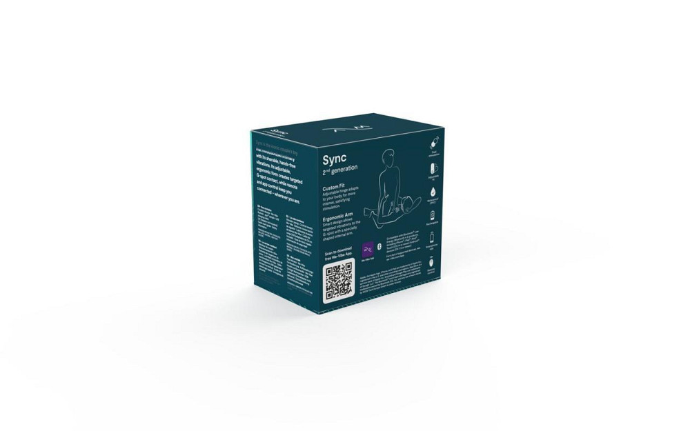 Смарт-вибратор для пар We-Vibe Sync 2 Green Velvet, 10 виброрежимов, пульт ДУ Sex Aura Киев - изображение 10