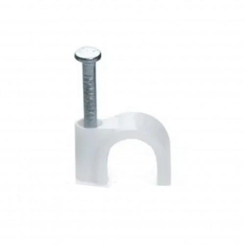 Кабельна кліпса кругла 9 мм (100 шт) Харків - фото 2