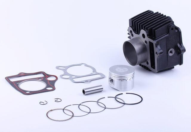 Поршнева (ЦПГ) 52 мм на двигун 110СС мопеда Актив/Дельта/Альфа, к-т: 12 Мукачево - фото 2