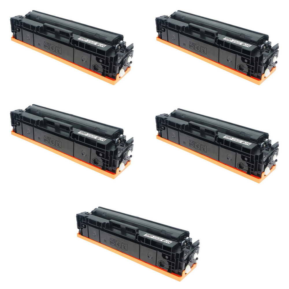 Тонер-картриджи 5шт. 203X CF540X-CF543X совместимы с HP Color Laserjet Pro MFP M281fdw M254dw M254nw M281fdn M280nw M281cdw M254dn Днепр - изображение 1