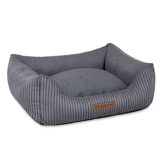 Лежак Pet Fashion DEVID для собак темно-серый 62*50*19 Киев