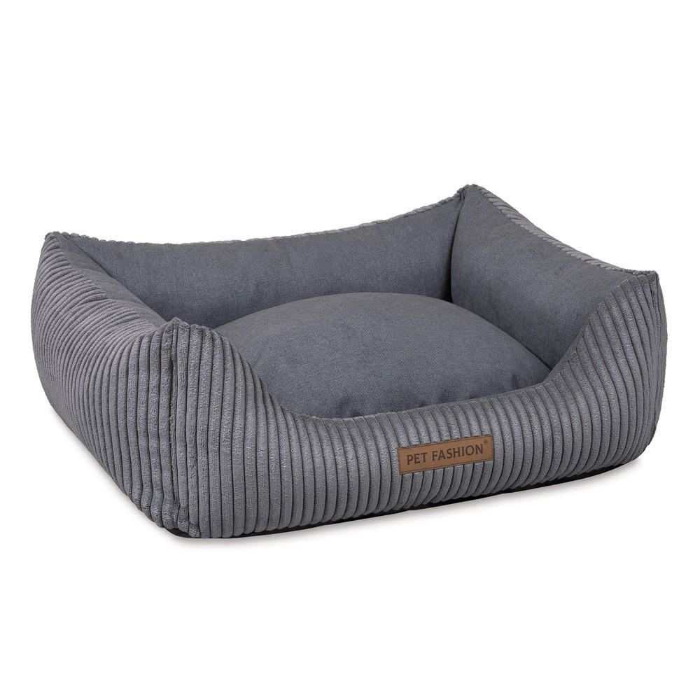 Лежак Pet Fashion DEVID для собак темно-серый 62*50*19 Киев - изображение 2