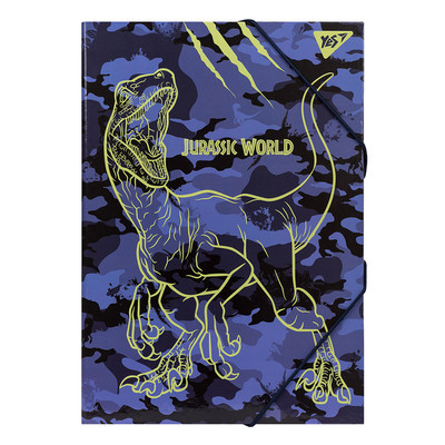 Папка для праці "Yes" картон 491556 А4 "JURASSIC WORLD", шт Київ - фото 1
