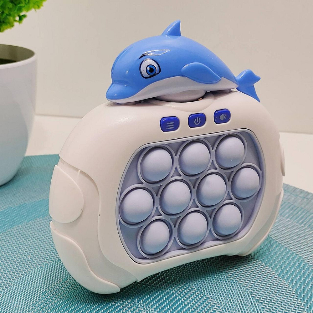 Антистрес іграшка для рук Pop It електронний інтерактивний Поп Іт Білий (33881) Чернігів - фото 2