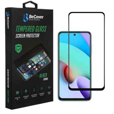 Стекло защитное BeCover Xiaomi Redmi 10 2022 / 10 Prime 2022 Black (708151) Винница