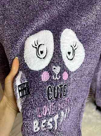 Тепла піжама жіноча Темно-синій M Харків