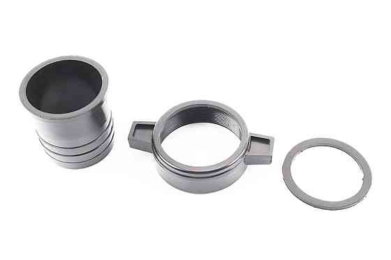 Перехідник мотопомпи з фланця на шланг, пластмаса к-кт 3шт, 3"(74mm) Киев