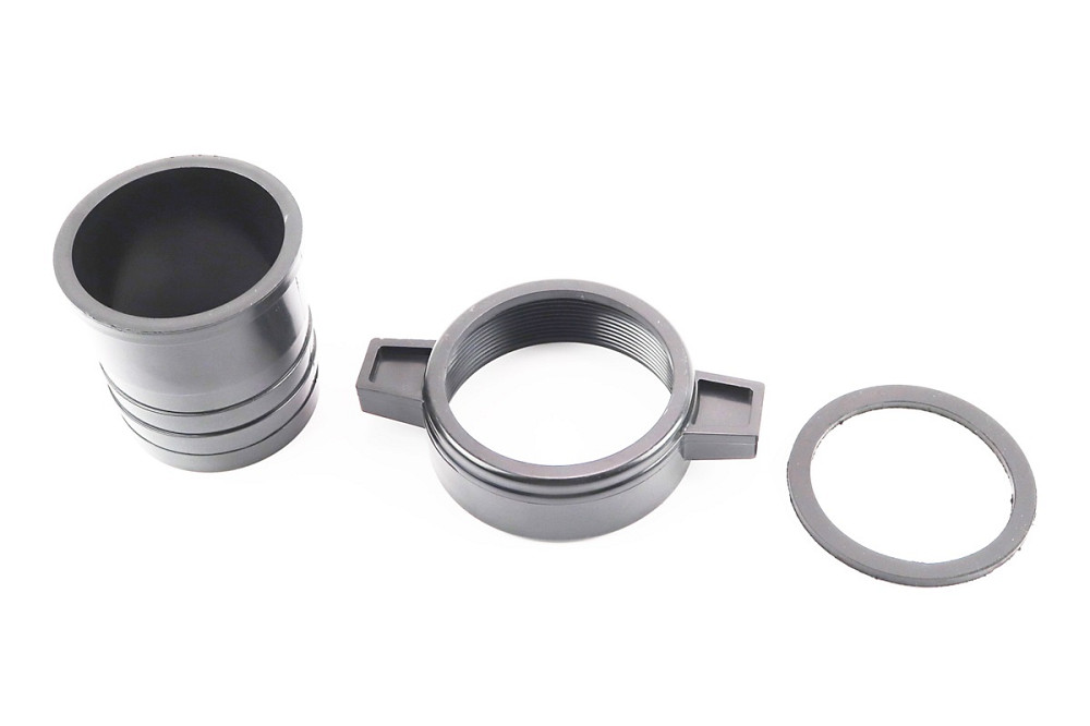 Перехідник мотопомпи з фланця на шланг, пластмаса к-кт 3шт, 3"(74mm) Киев - изображение 2