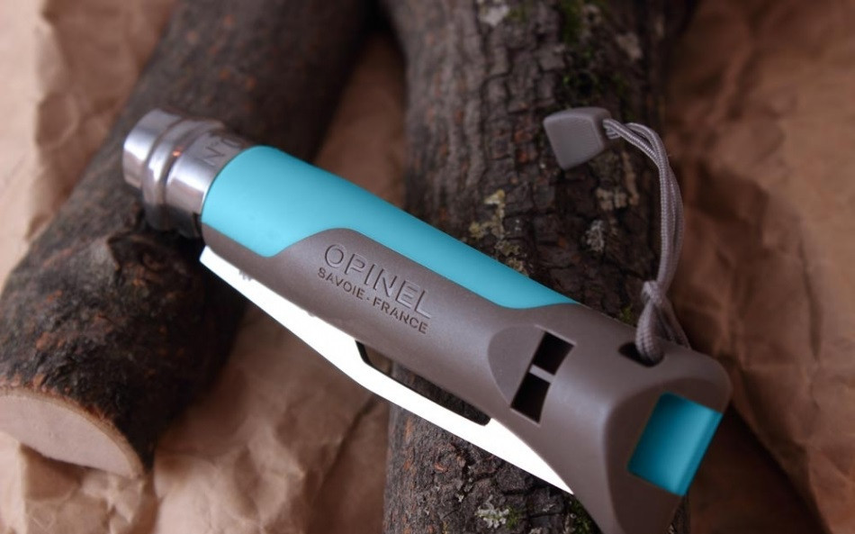 Складаний Ніж спеціального призначення Opinel "Outdoor Blue No.08" (001576) Неіржавка сталь Нововолинськ - фото 5