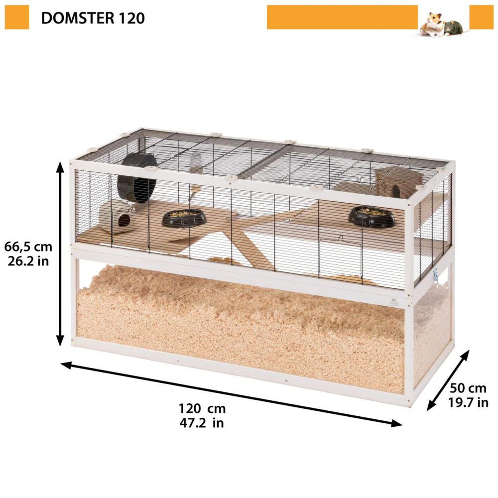 Большая клетка для хомяков и мышей Ferplast Domster 120 (Ферпласт Домстер 120) Запорожье - изображение 2