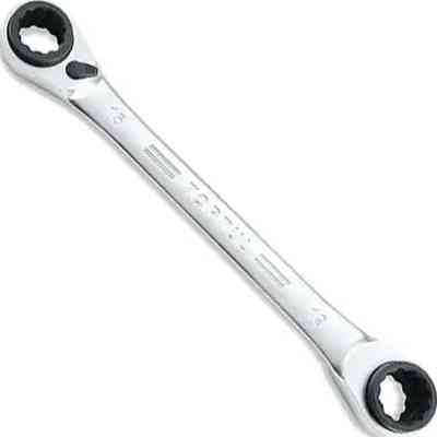 Ключ Toptul накидной с двойной трещоткой 72 зубца Pro-Series 12x15-14x13, 190мм (ABAD1215) Винница