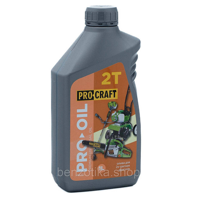 Коса бензинова Procraft T3800S + Олива Procraft 2T 1 л + захистна маска Київ - фото 3