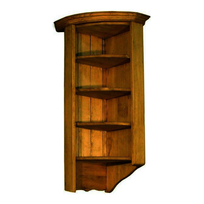 Кутова настінна полиця "Бонао" охра Миколаїв - фото 1