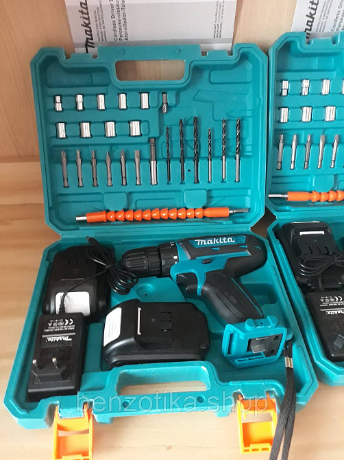 ШУРУПОВЕРТ MAKITA 550DWE 24V 5A/H LI-ION (С НАБОРОМ СВЕРЛ И БИТ) Киев - изображение 10