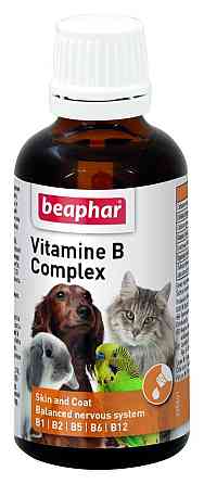 Витамины Vitamine B Complex для собак, кошек птиц и грызунов, 50 мл, Beaphar Винница