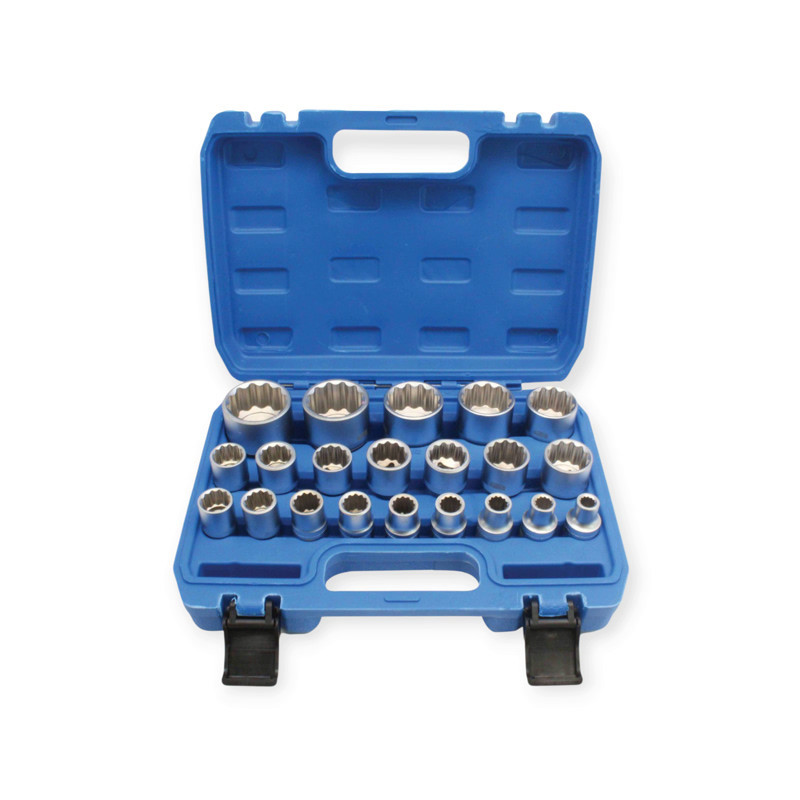 Набір головок 1/2" 21 шт, 8-22,24,27,30,32,34,36 мм "12-гранні" Мукачево - фото 2