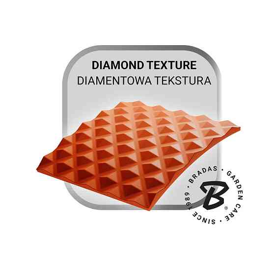 Нитриловые защитные перчатки, DIAMOND, размер M, 7-8, оранжевый, RWJNDOR8 Киев