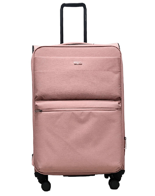 Валіза тканинна AIRTEX 828 велика 78 см рожева 4 колеса Київ - фото 1