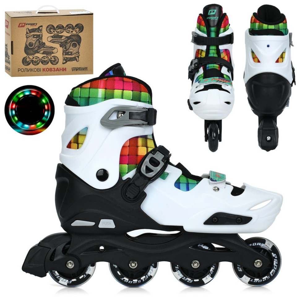 Дитячі розсувні ролики A4159-L-W, розмір 39-42 Вінниця - фото 1