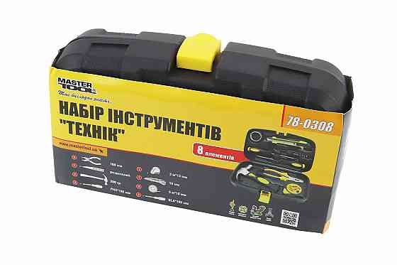 Набір інструментів 8 предметів "Технік" 78-0308 Київ
