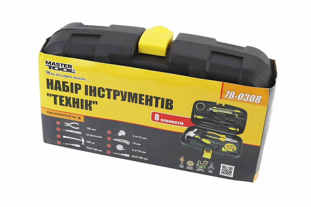 Набір інструментів 8 предметів "Технік" 78-0308 Київ - фото 2