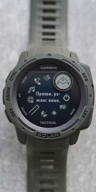 Смарт-Часи Garmin Instinct Tactical Solar GPS компас військова серія! Київ - фото 4