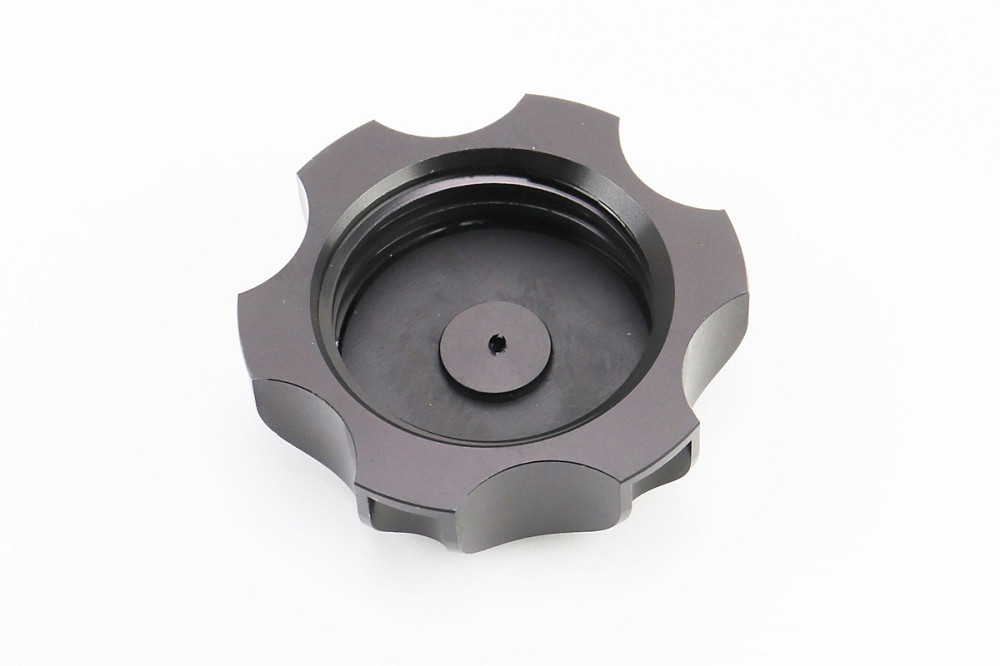 Кришка бака паливного "метал" + сапун, 110/125/140/150/160cc, чорна Киев - изображение 2