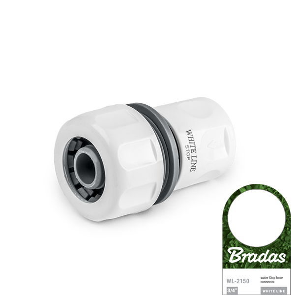 Конектор 3/4", STOP, WHITE LINE, WL-2150 Київ - фото 1