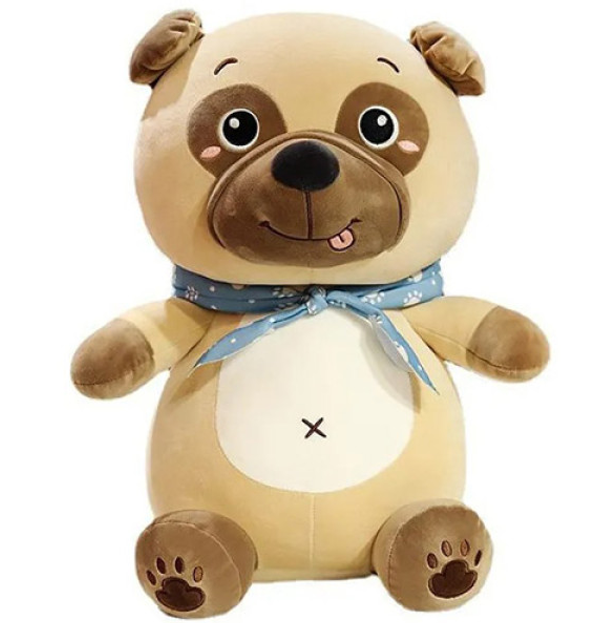 Дитяча м'яка іграшка "Собачка" L1130 іграшка з пледом, розмір 50 см Вінниця - фото 4