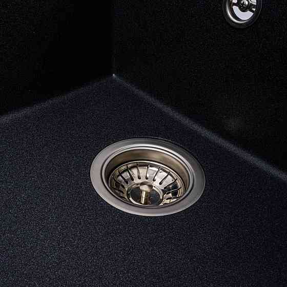 Гранітна мийка для кухні VALESO SOLID 7843 матова Карбон Коломыя