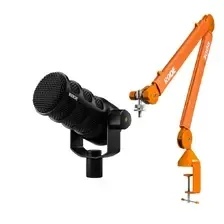 Микрофон Rode PodMic USB + PSA1+ Orange - Profesjonalny zestaw do nagrań Киев - изображение 1